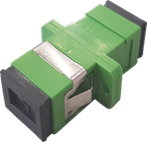 Adaptador de fibra optica Simplex SC APC SM