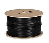 Cable CAT6 U/UTP OUTDOOR - AWG24 - CMX- 305 metros color negro - Exterior / EURO STYLE