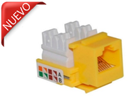 Conector Hembra- categ. 6A / UTP - X CLASS color Azul