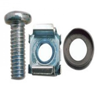 Kit de tornillos con tuerca enjaulada (para rack) bolsita de 50 unidades