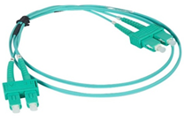 Patch cord de fibra optica Duplex- LSZH- MM (0M4) SC UPC- SC UPC x 3,00 metros