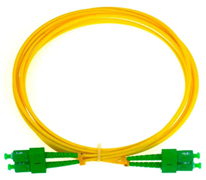 Patch cord de fibra optica Duplex - LSZH- SM - SC APC- SC APC x 3,00 metros