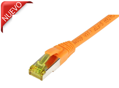 Patch Cord- S/FTP - categ. 6A - LZSH - 2,00 mt. Color Naranja