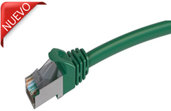 Patch Cord- S/FTP - categ. 6A - LZSH - 2,00 mt. Color Verde