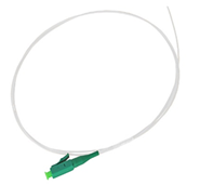 Pig tails de fibra optica simplex SM- LC APC x 1,00 metros